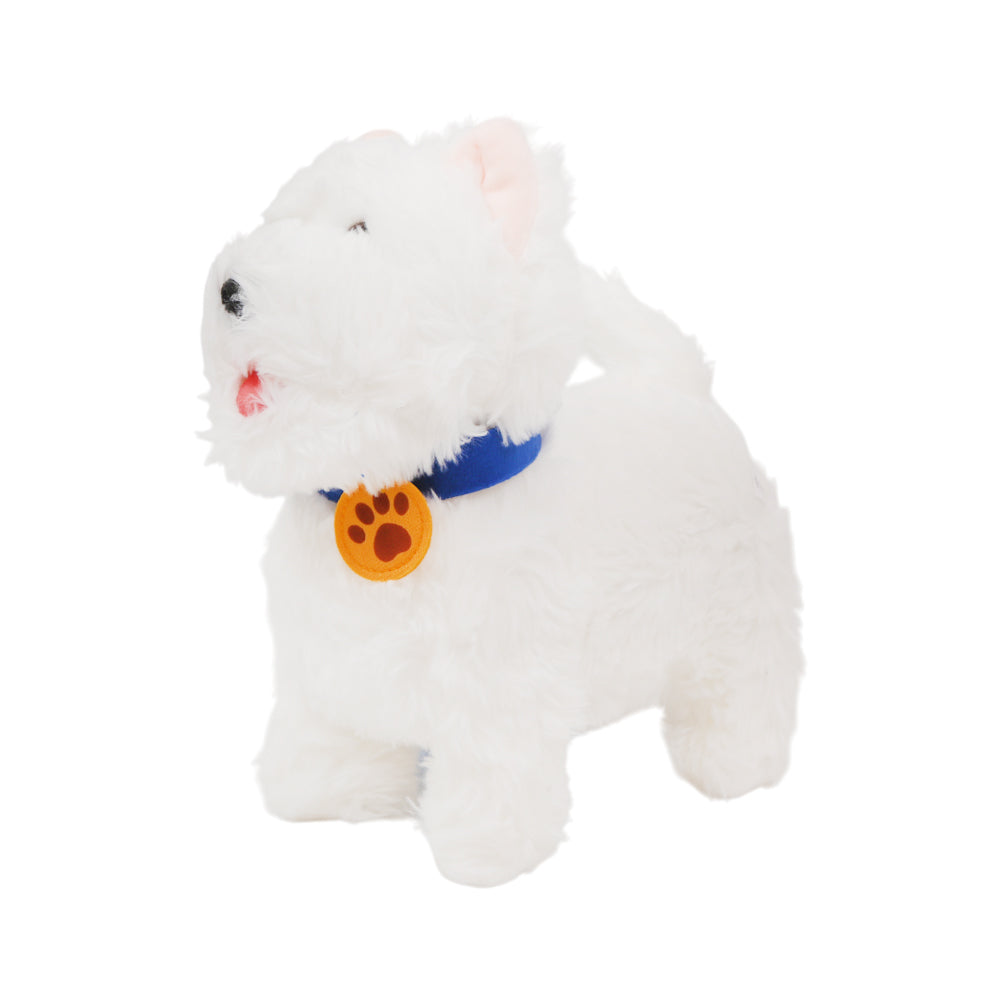 378134 MUSICAL WALKING SOFT DOG IR