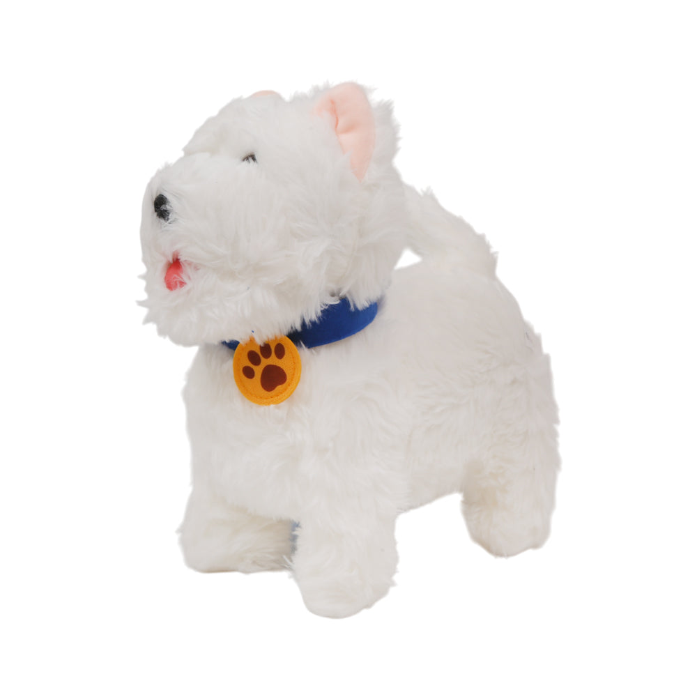378134 MUSICAL WALKING SOFT DOG IR