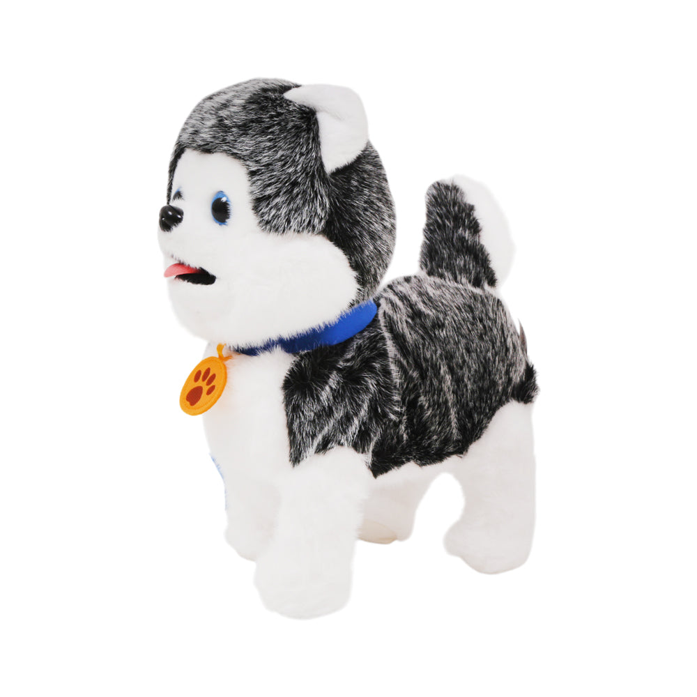 8117 MUSICAL WALKING SOFT DOG IR