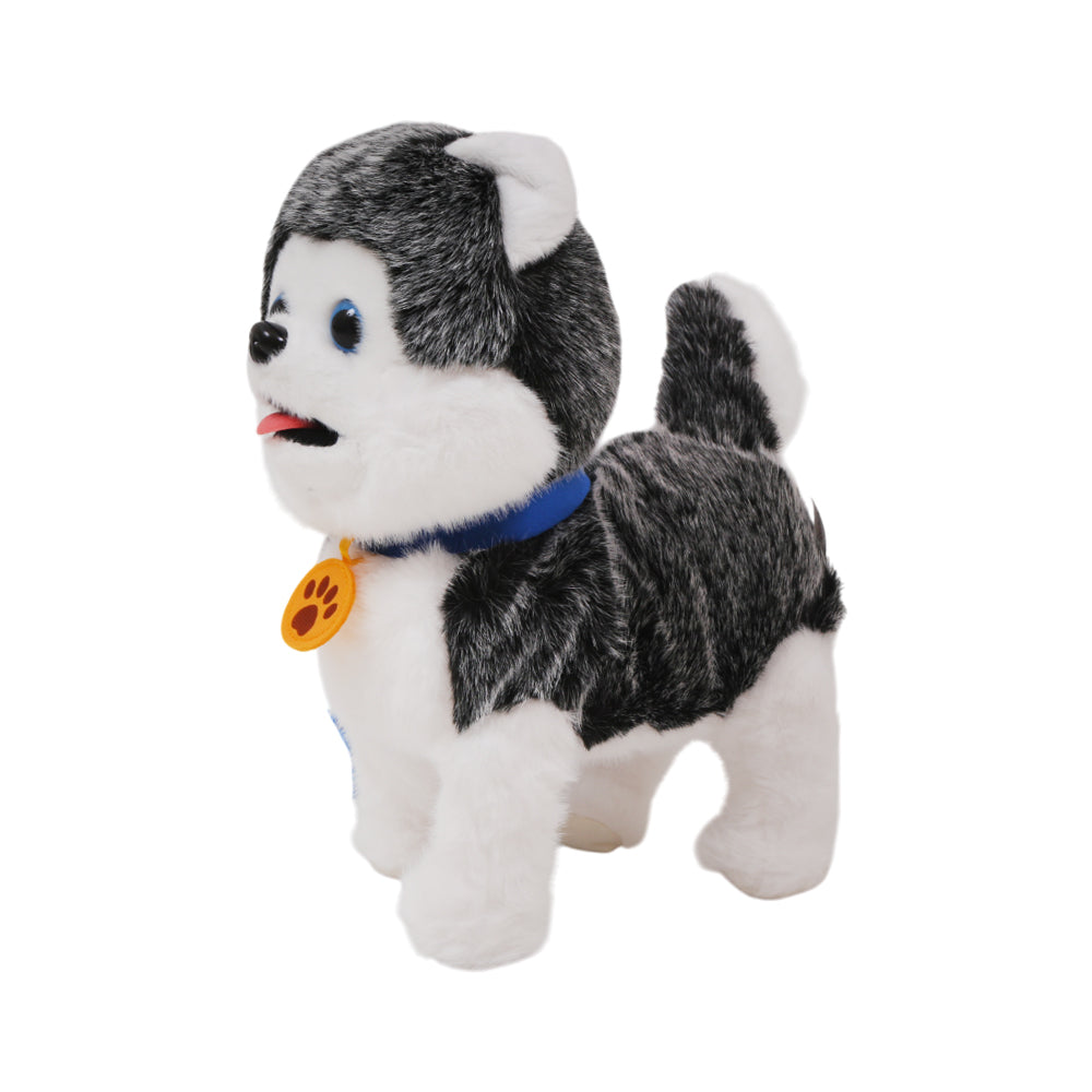 8117 MUSICAL WALKING SOFT DOG IR