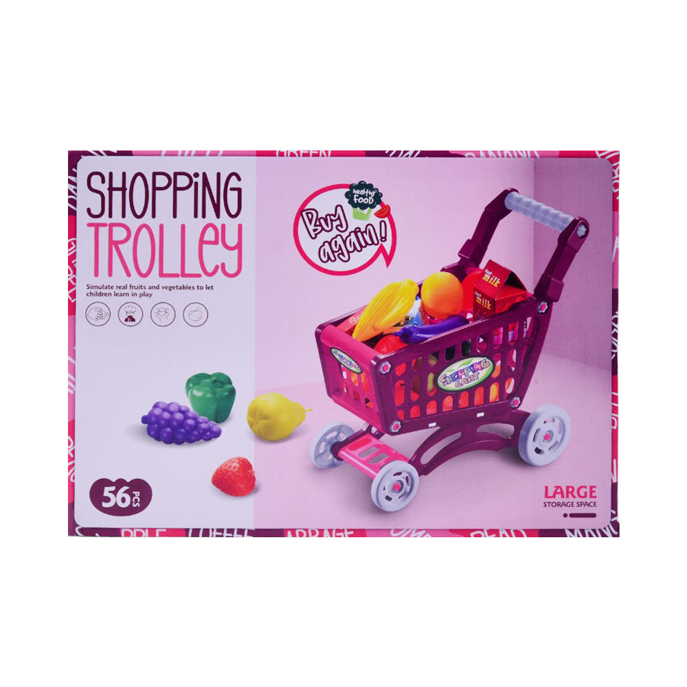 666-9K SHOPPING TROLLEY 56PCS