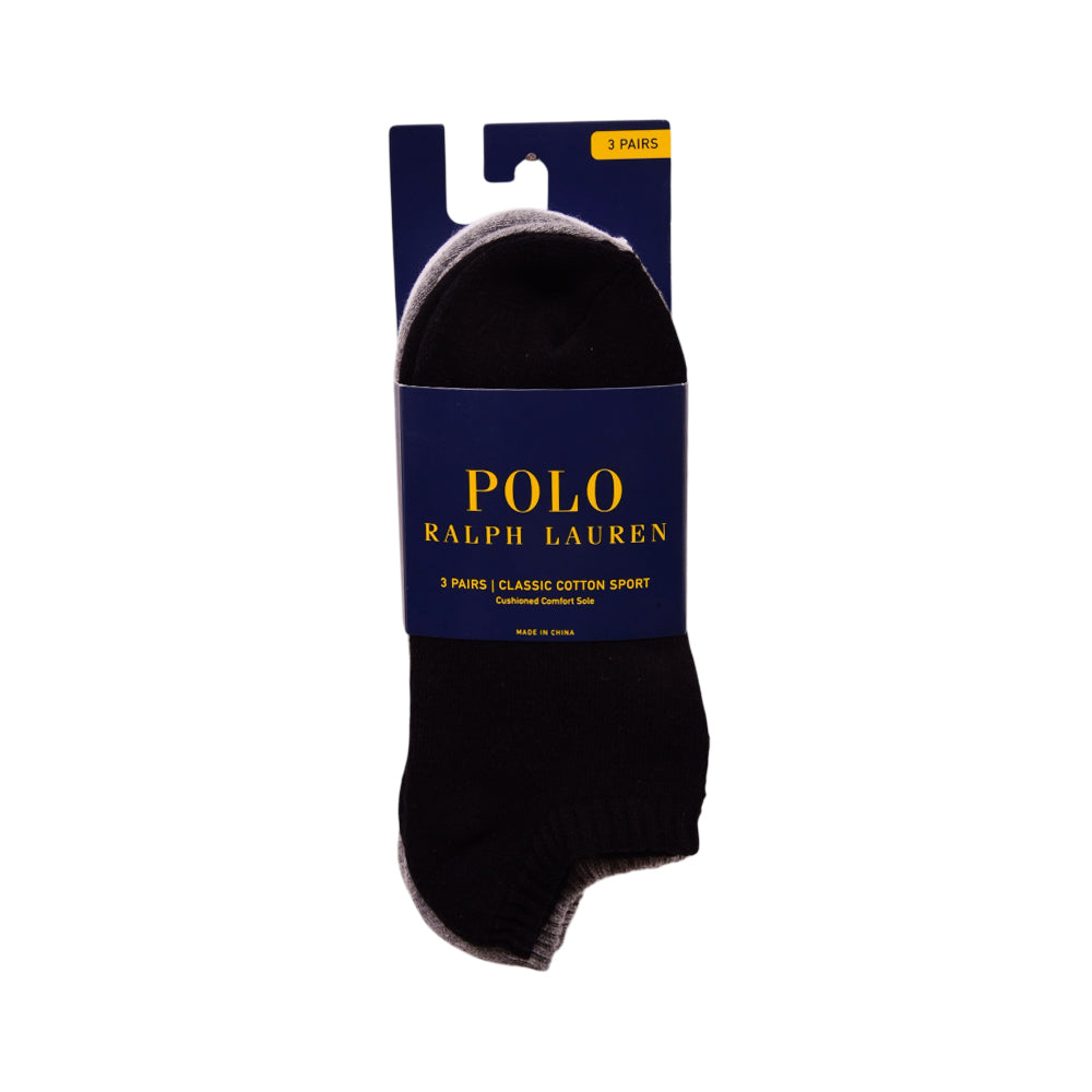 RL MEN LOW CUT SOCKS P-3 827032PK ASST IR