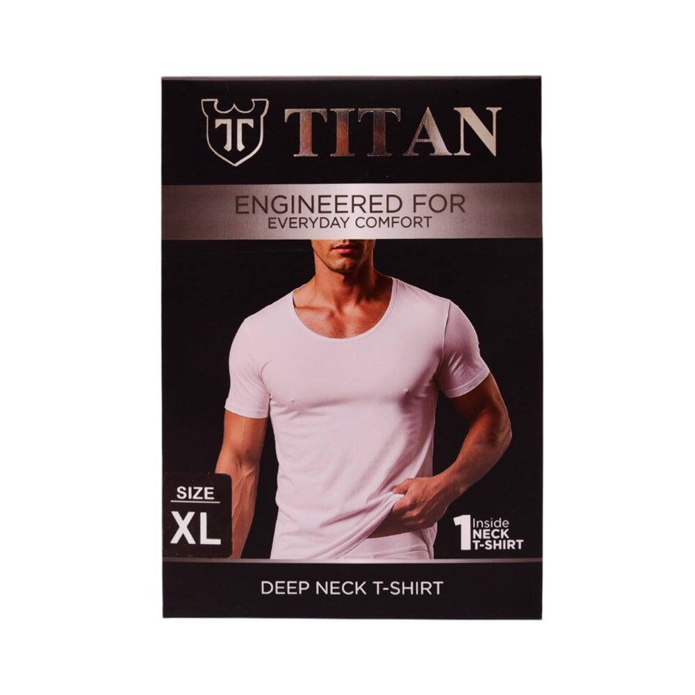 TITAN DEEP NECK WHITE S/S T97-18 XL P1