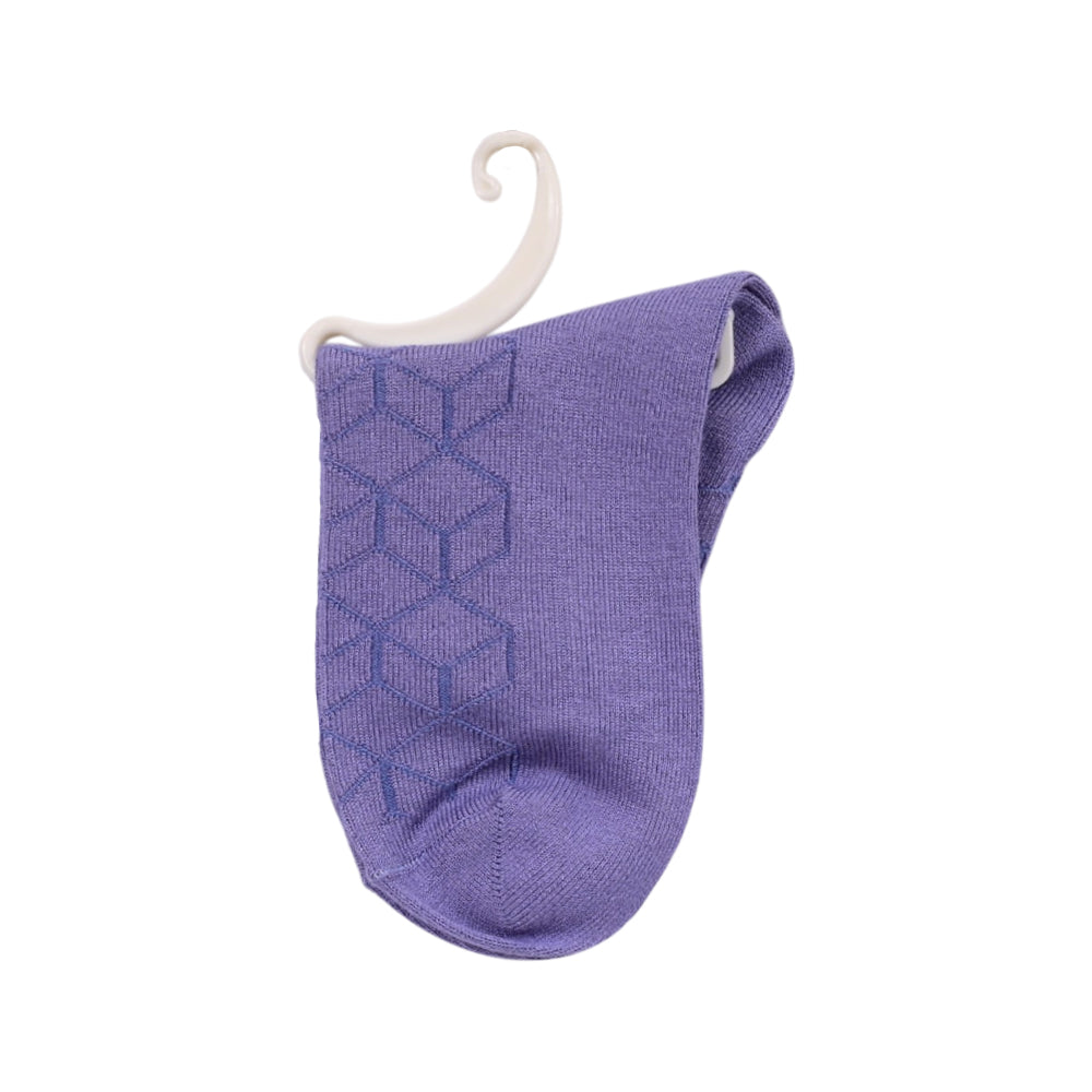 LADIES PLAIN H-ANKLE SOCKS 1P C-35-25