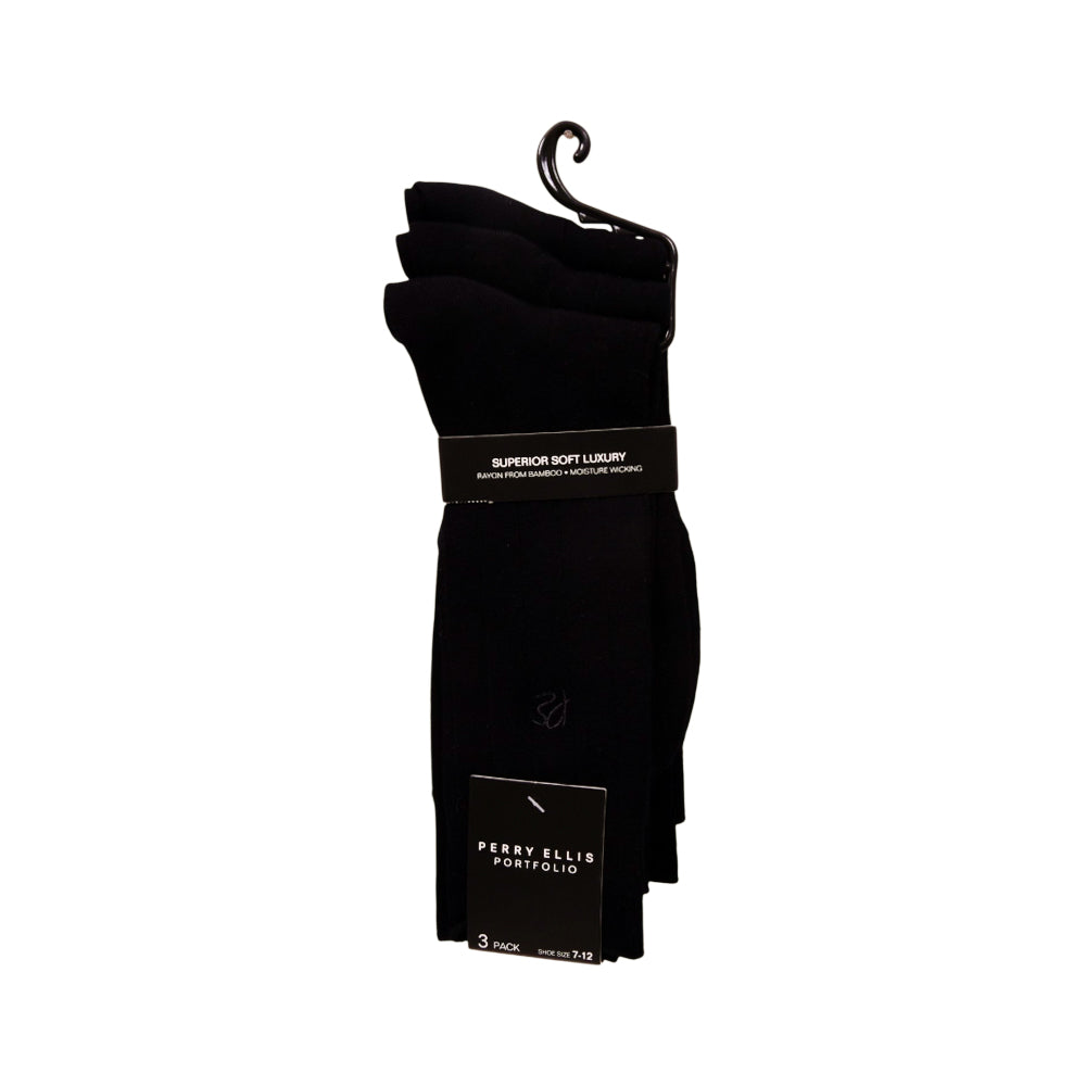 PERRY ELLIS DRESS SOCKS P-3 MULTI (IR)