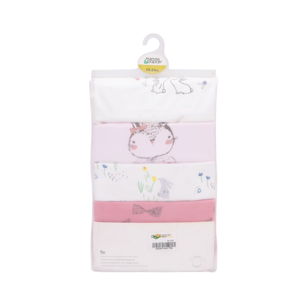 GIRLS L/S 5PC BODY SUIT IR-25 18-24M MP04