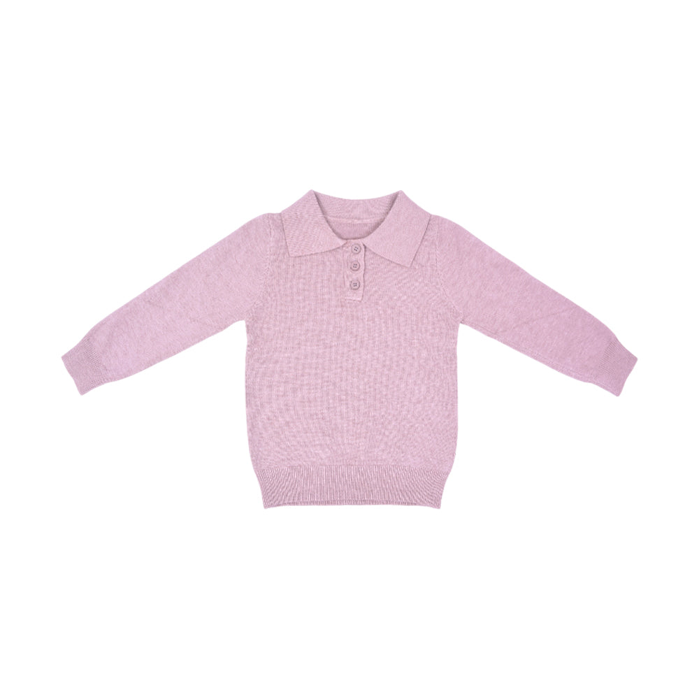 BOYS L/S SWEATER COLLAR BEIGE IR-25 6-7 YEAR 25210-2
