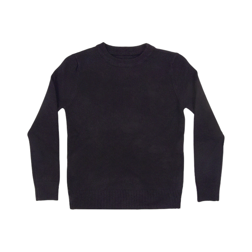 BOYS L/S ROUND NECK SWEATER BLACK IR-25 10-11 YEAR 2108-21