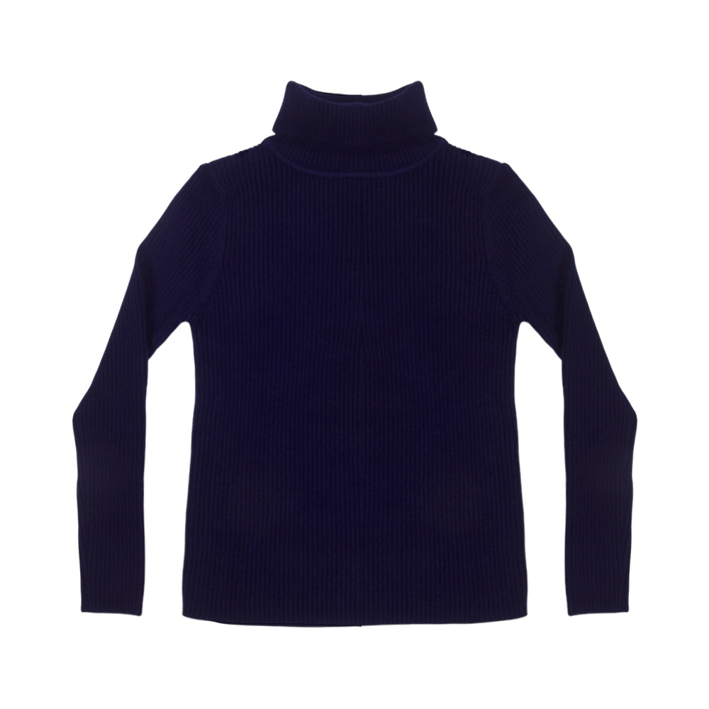 BOYS L/S HIGH NECK SWEATER NAVY IR-25 2-3 YEAR 2100-37