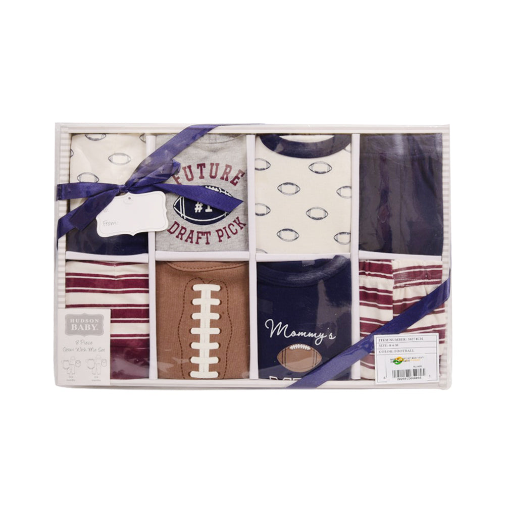 BABY 8PC GIFT SET BOX NAVY IR-25 0-6M 58274