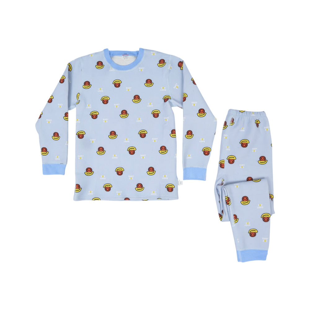 UNISEX L/S 2P SLEEPING SUIT ZHW-25 7-8 YEAR 501
