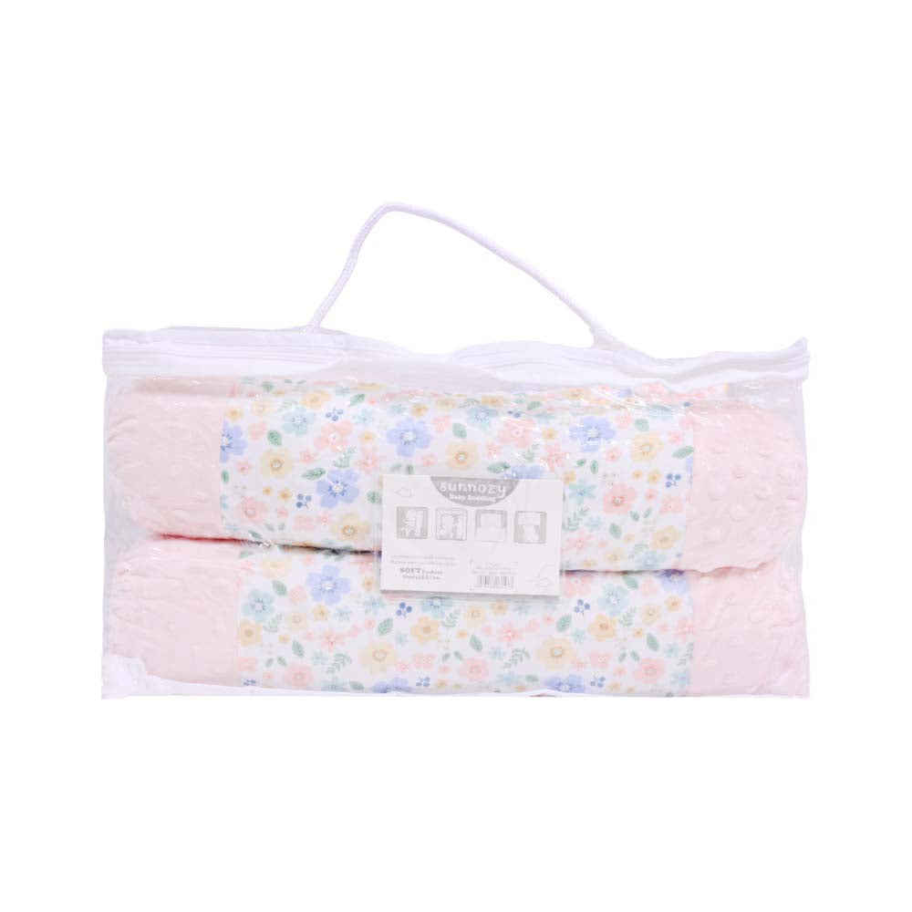 BABY 3PC BLANKET W-PILLOW PEACH IR-25 BL-40-P