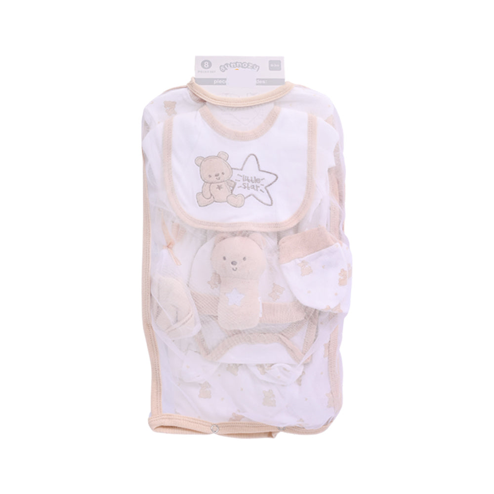 BABY 8PC GIFT SET HANGER SKIN IR-25 0-3M S-9310