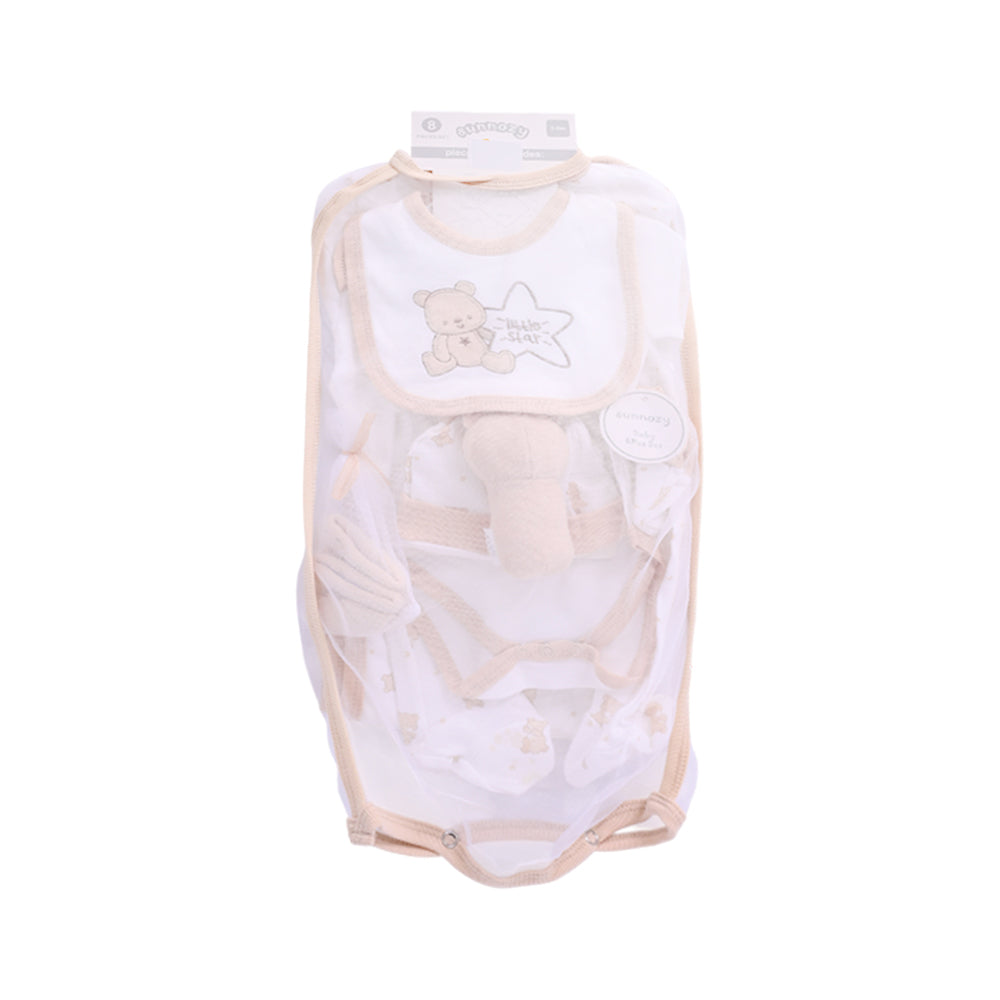 BABY 8PC GIFT SET HANGER SKIN IR-25 3-6M S-9310