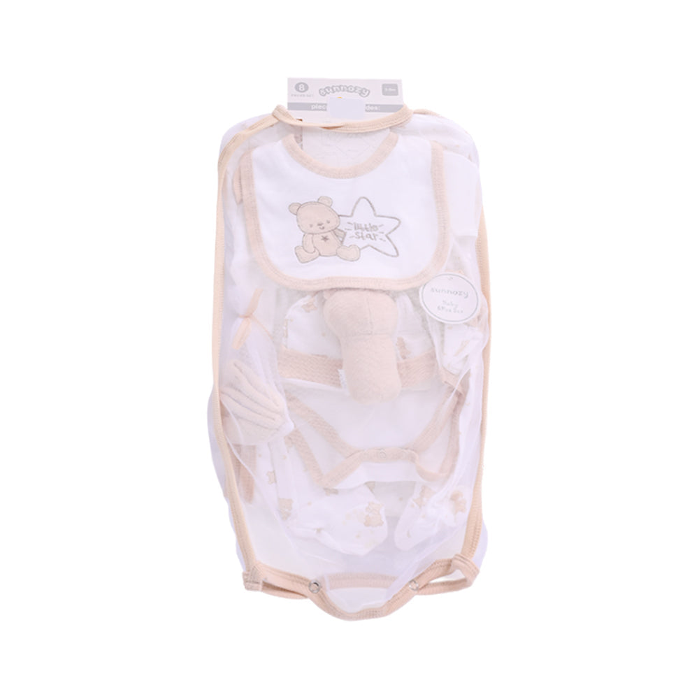 BABY 8PC GIFT SET HANGER SKIN IR-25 3-6M S-9310