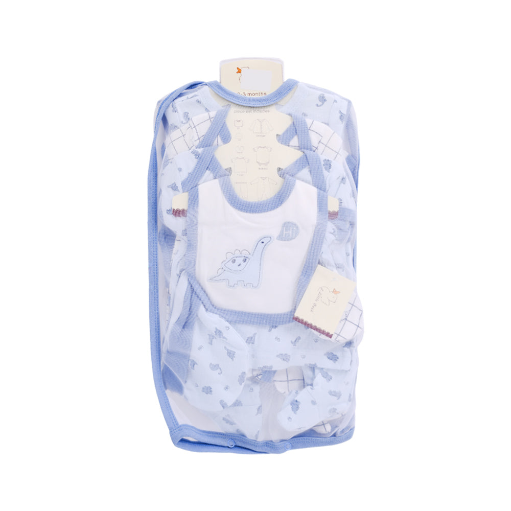 BABY 8PC GIFT SET HANGER R-BLUE IR-25 0-3M S-8313