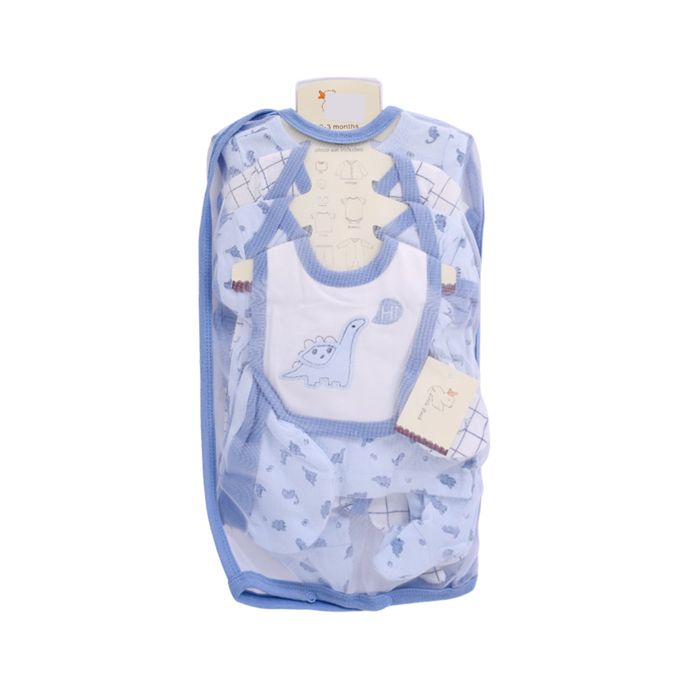 BABY 8PC GIFT SET HANGER R-BLUE IR-25 0-3M S-8313