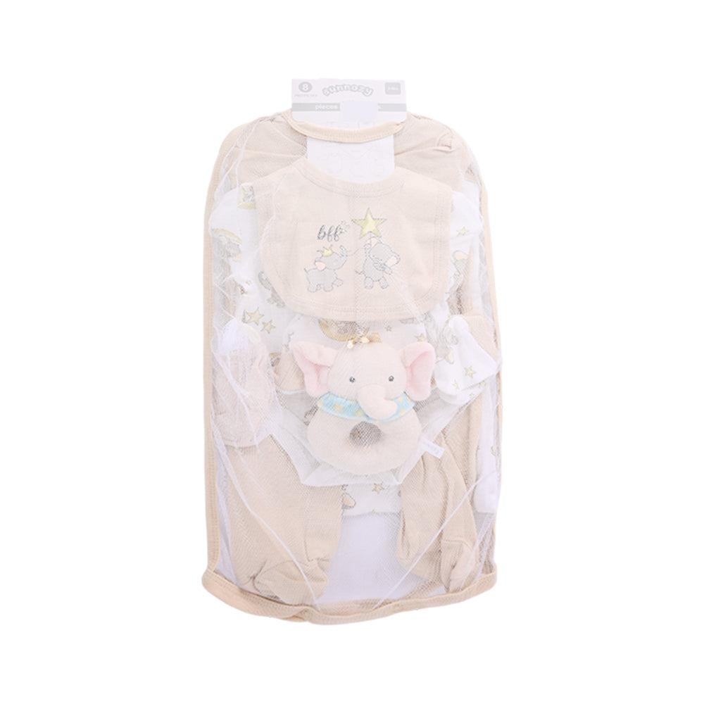 BABY 8PC GIFT SET HANGER SKIN IR-25 3-6M S.9301