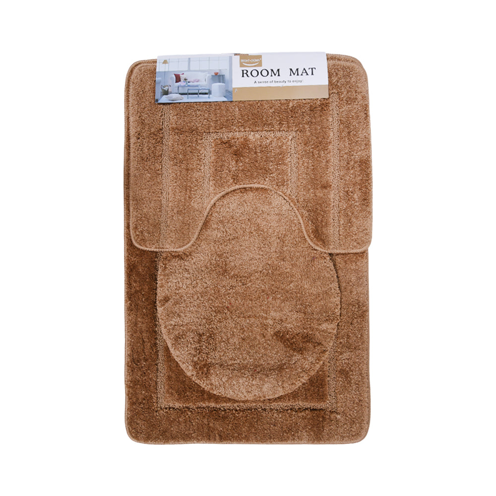 BATH MAT 2PC SET 50X80 IR HG-3