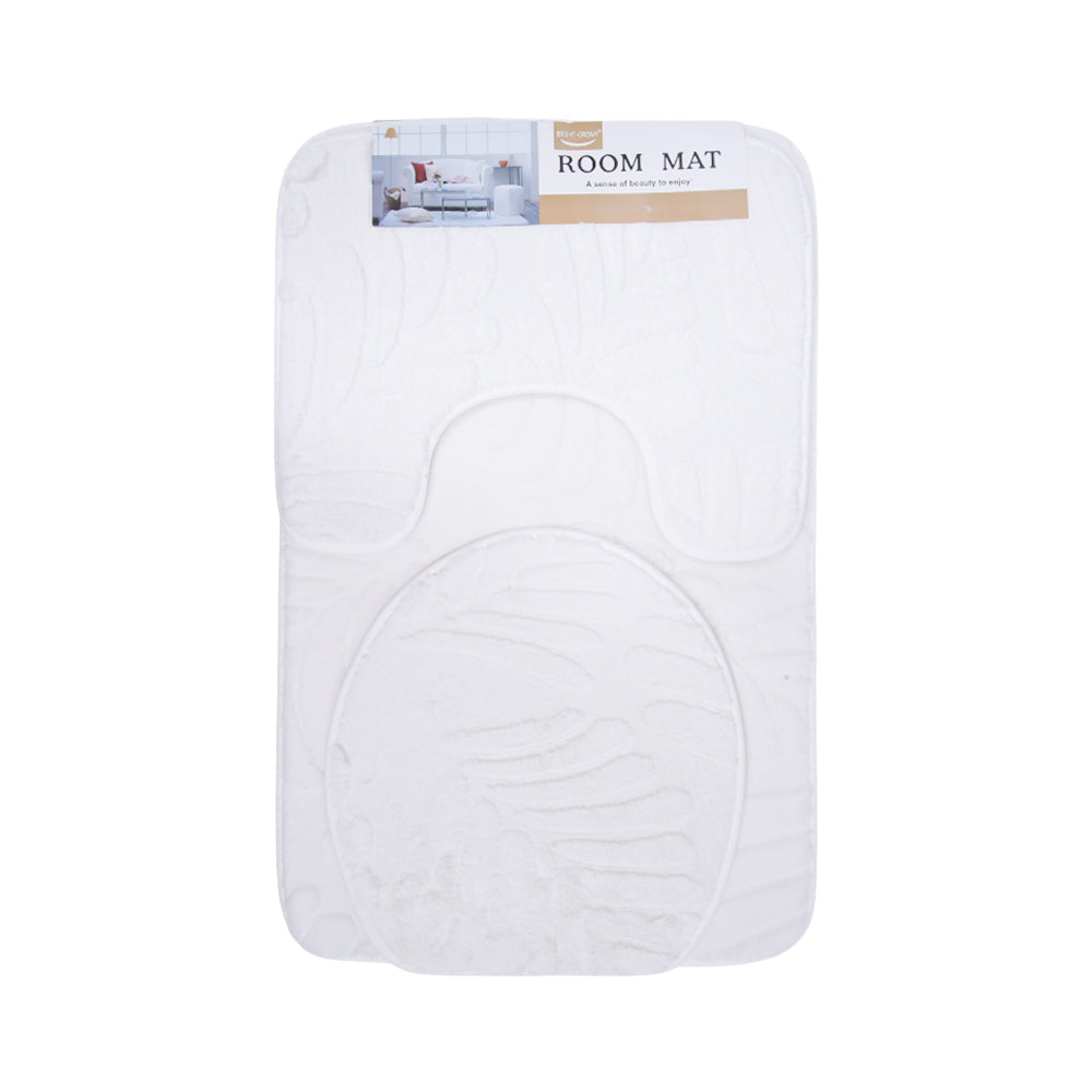 BATH MAT 3PC SET 50X80 IR HG-12