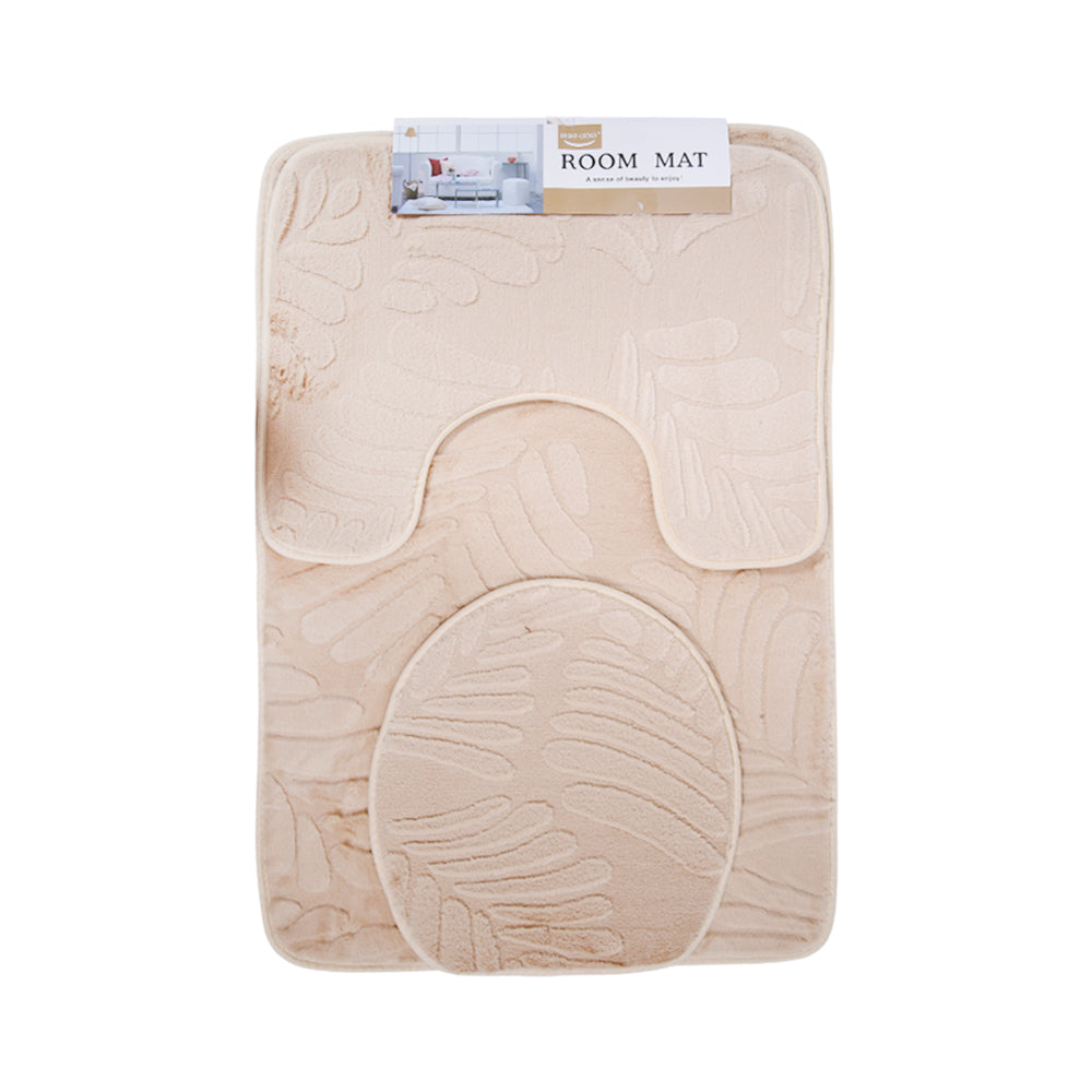 BATH MAT 3PC SET 60X90 IR HG-15