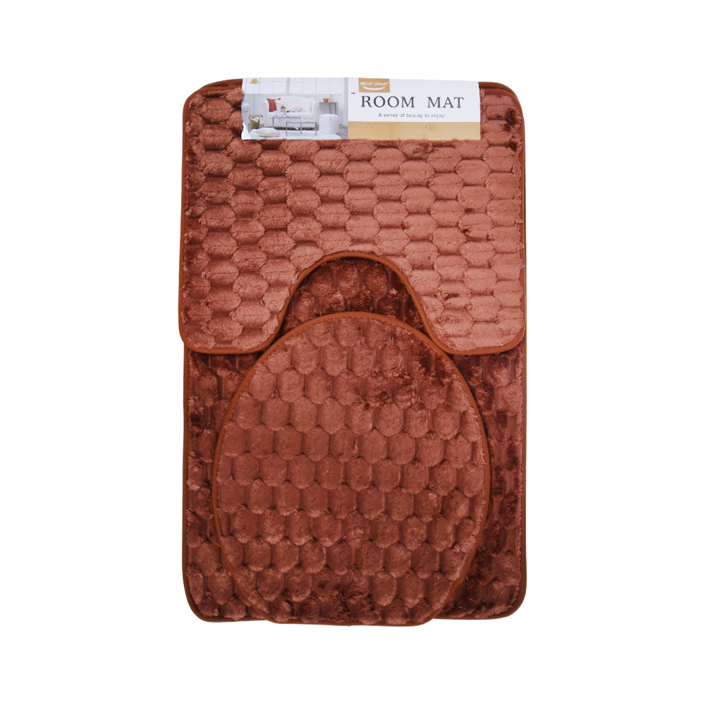 BATH MAT 3PC SET 50X80 IR HG-19