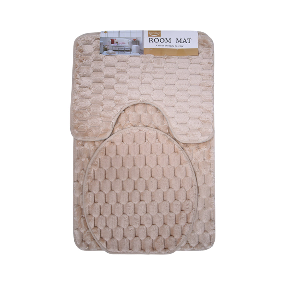 BATH MAT 3PC SET 50X80 IR HG-21