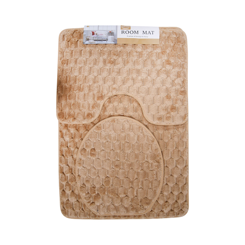 BATH MAT 3PC SET 60X90 IR HG-24