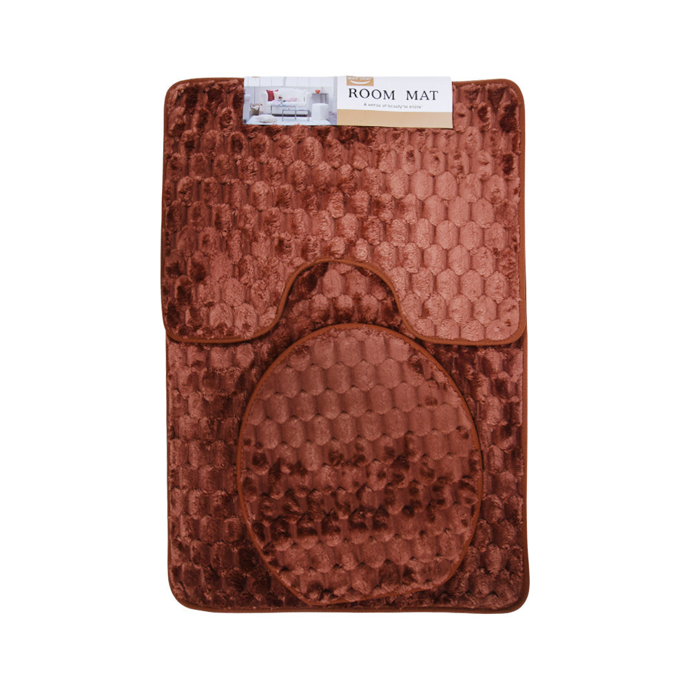 BATH MAT 3PC SET 60X90 IR HG-25
