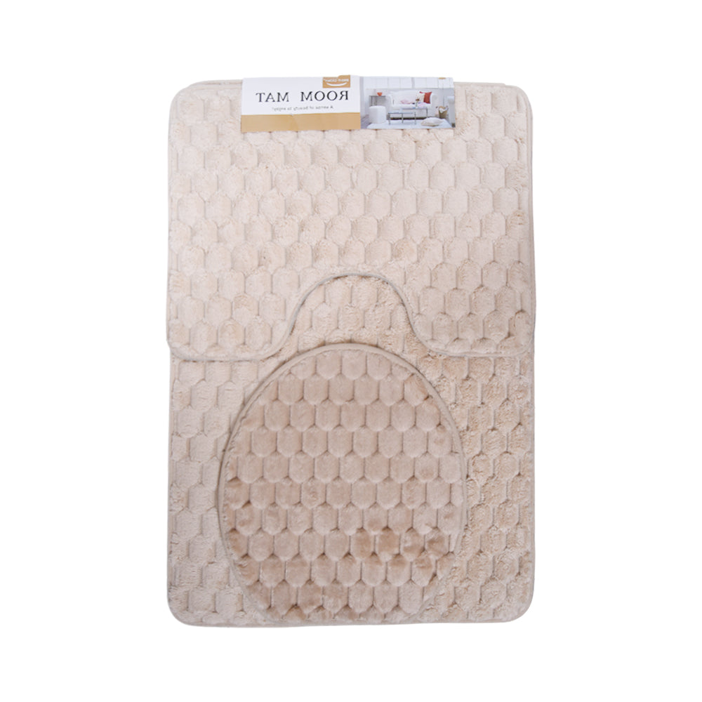 BATH MAT 3PC SET 60X90 IR HG-27