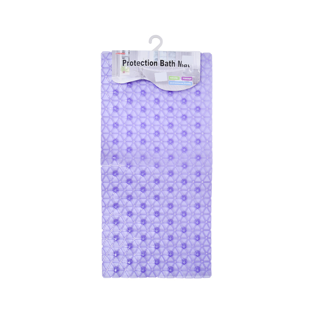 BATH TUB MAT L-PURPLE IR A-1