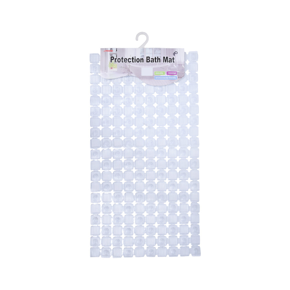 BATH TUB MAT TRANSPARENT WHITE IR A-4