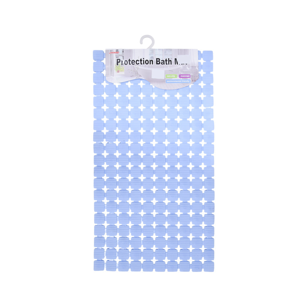 BATH TUB MAT L-BLUE IR A-5