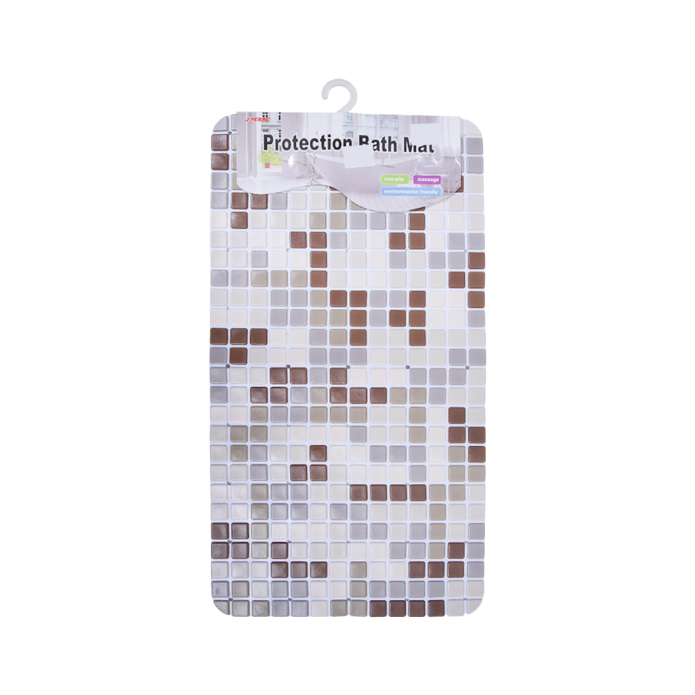 BATH TUB MAT L-BROWN IR A-11