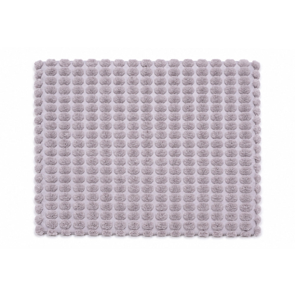 CUSHION COVER POP CORN SILVER IC 25-26