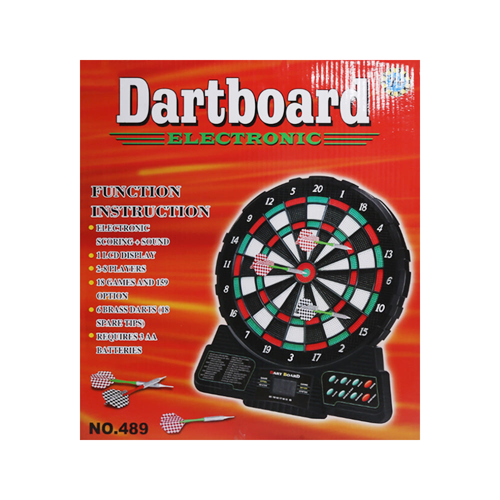 489D ELECTRIC DARTBOARD GAME