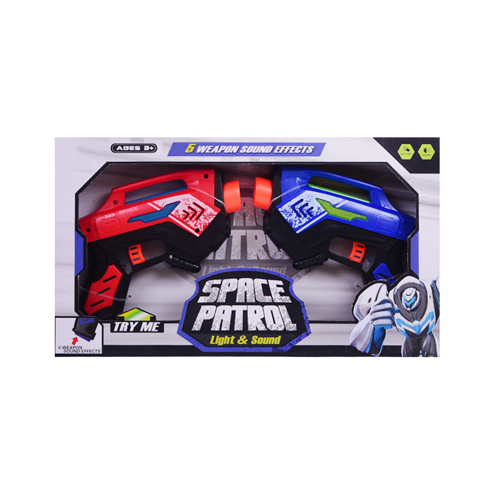 869-10 SPACE PETROL GUN 2PCS