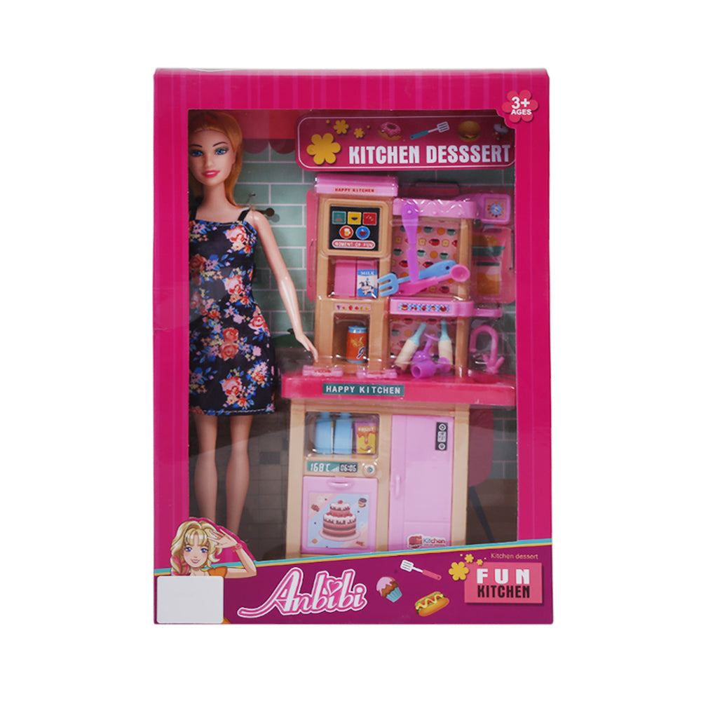 WX182-3 KITCHEN DOLL PLAY SET A.I