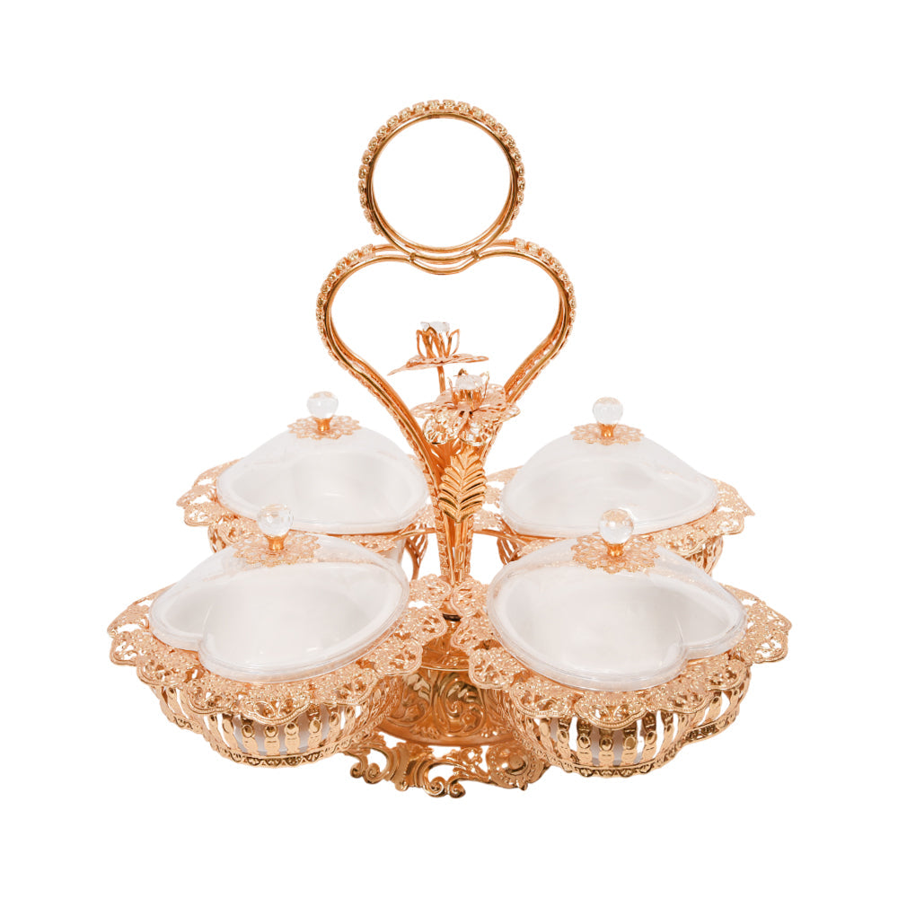 DRY FRUIT DISH GOLDEN XGP 24G