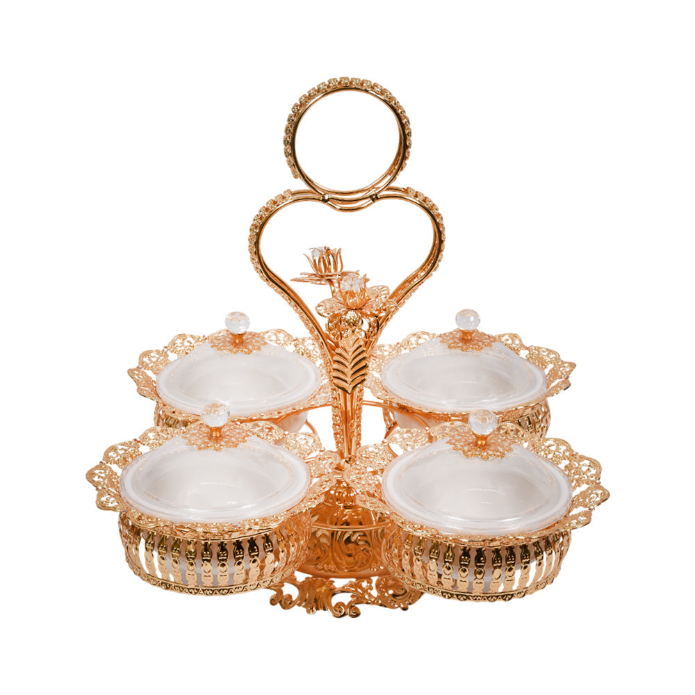 DRY FRUIT DISH GOLDEN XGP 22G