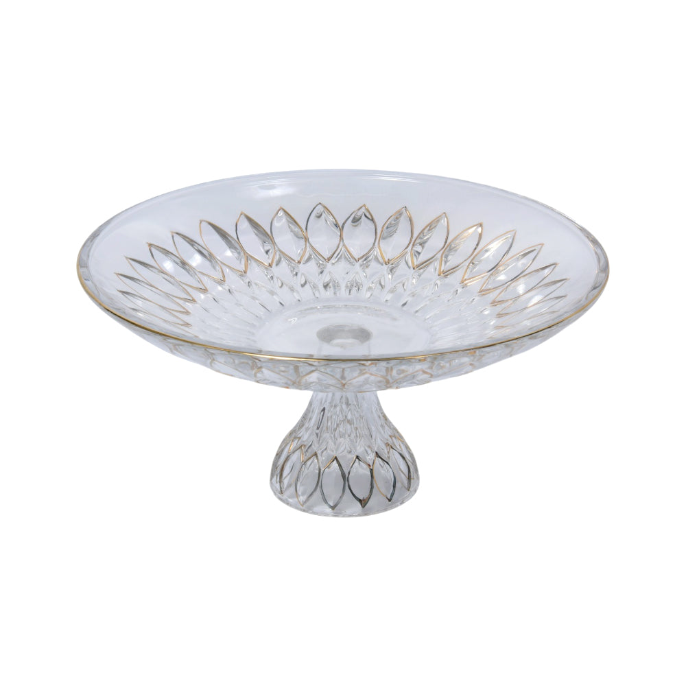 BOWL CRYSTAL GOLDEN 0640-16