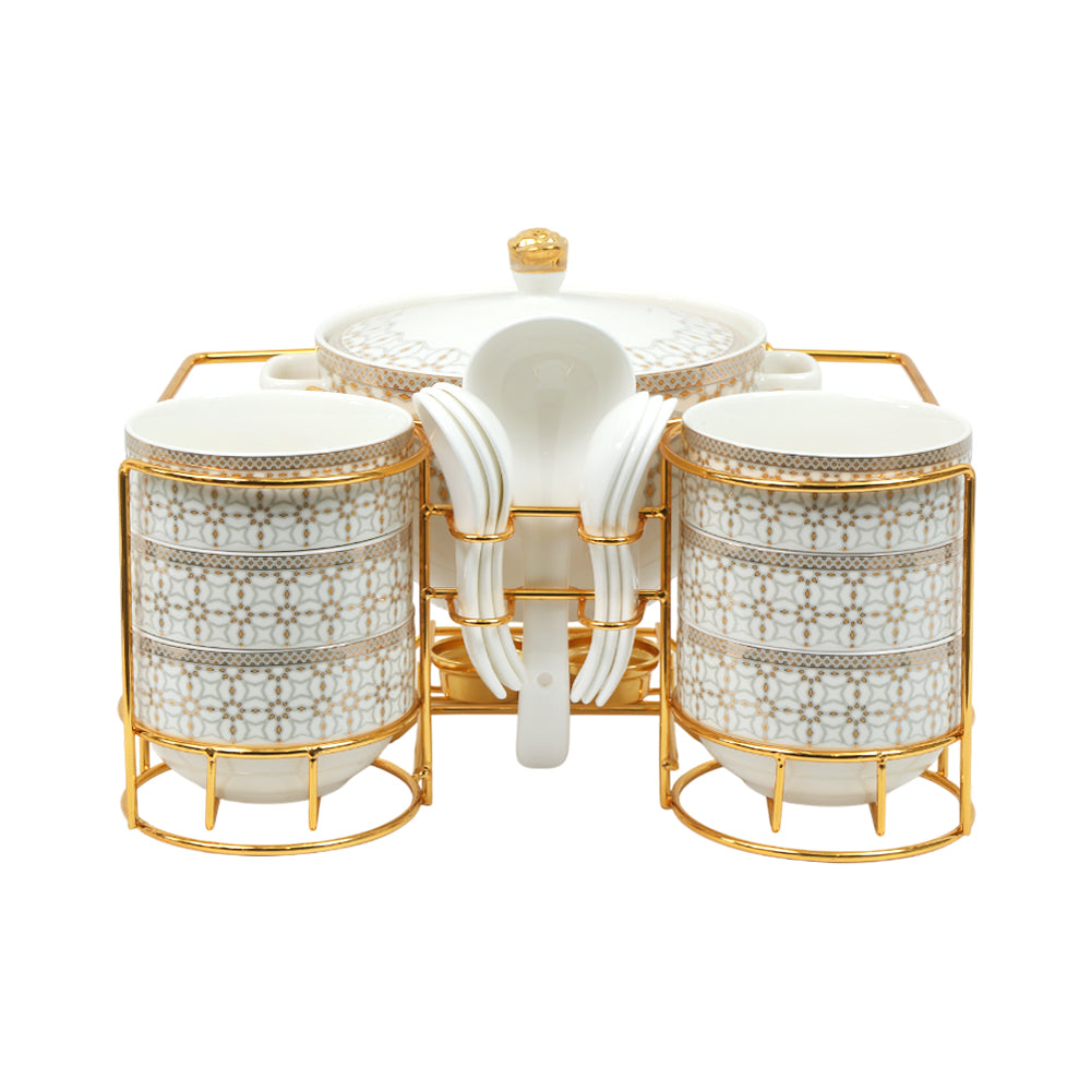 SOUP SET 15PC ONE MORE IR S2421-D233E