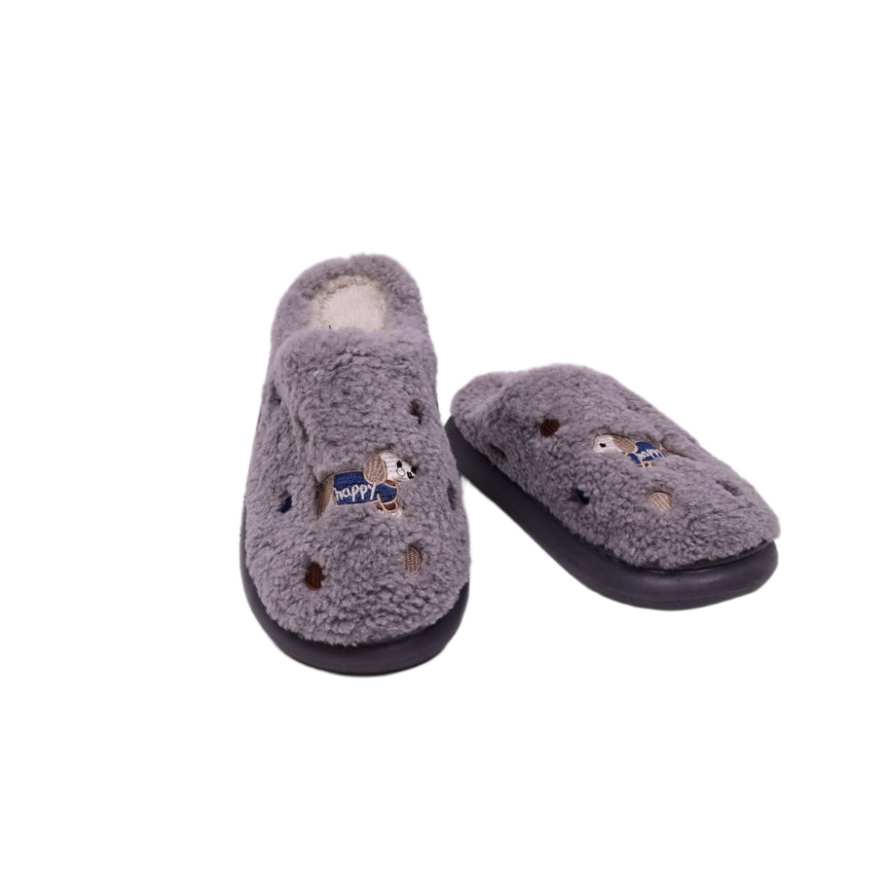 MEN CARPET SLIPPER IR GREY 25-102 40-45