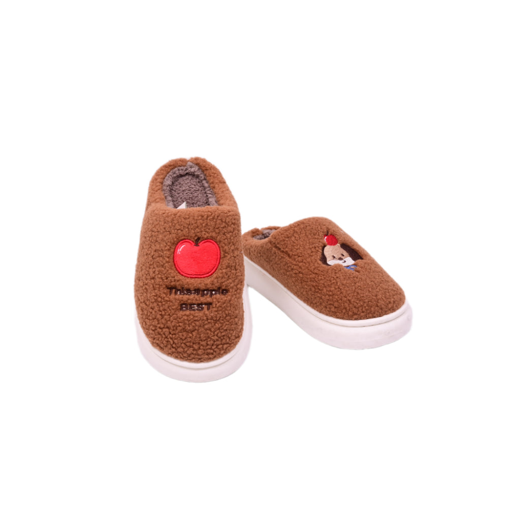 LADIES CARPET SLIPPER IR CAMEL 25-59 36-41