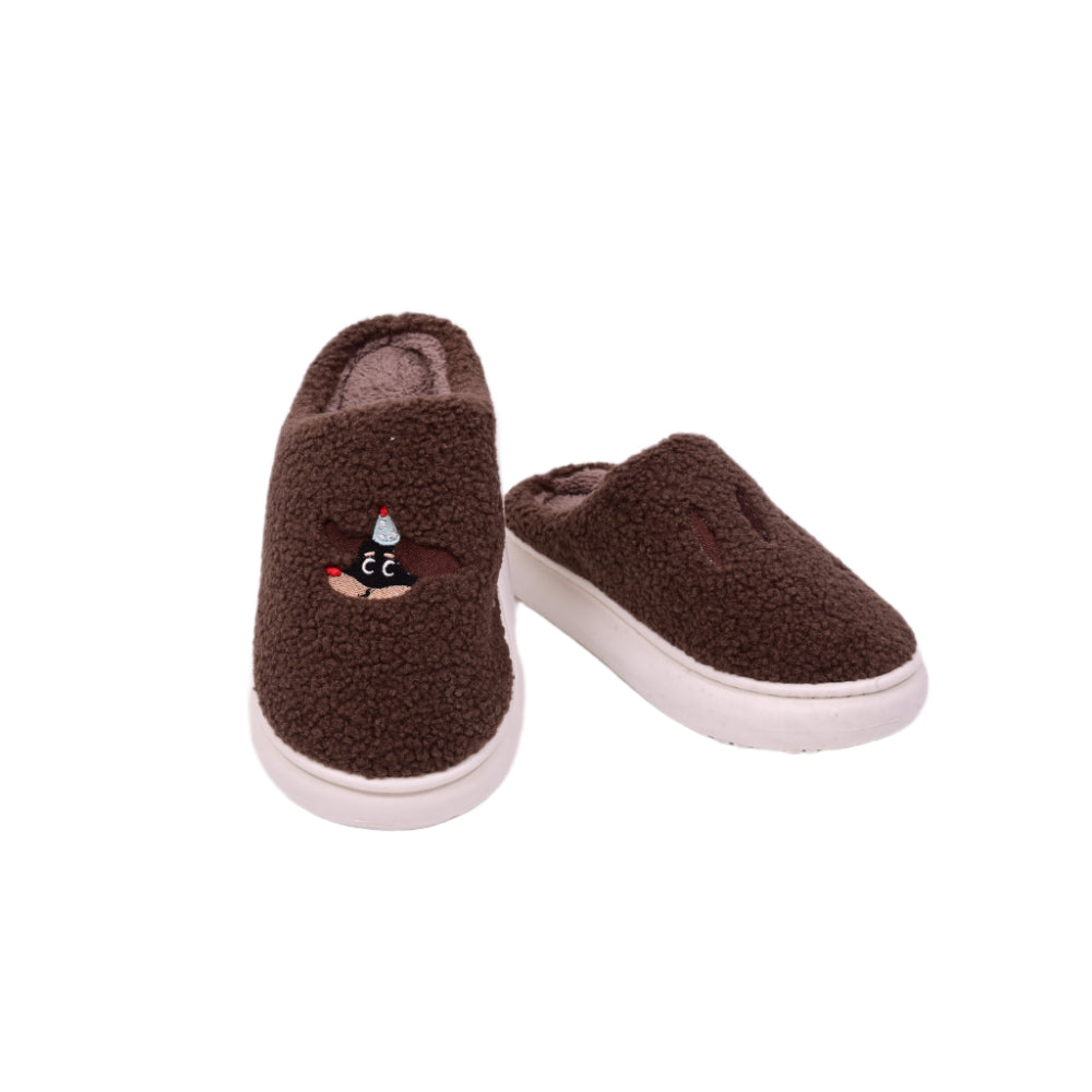 MEN  CARPET SLIPPER IR COFFEE 25-59 40-45