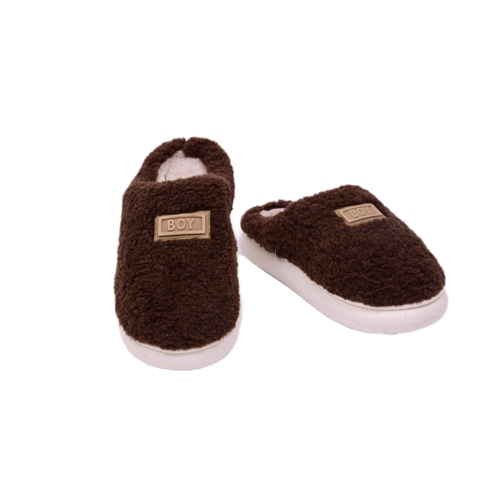 MEN  CARPET SLIPPER IR COFFEE 25-78 40-45