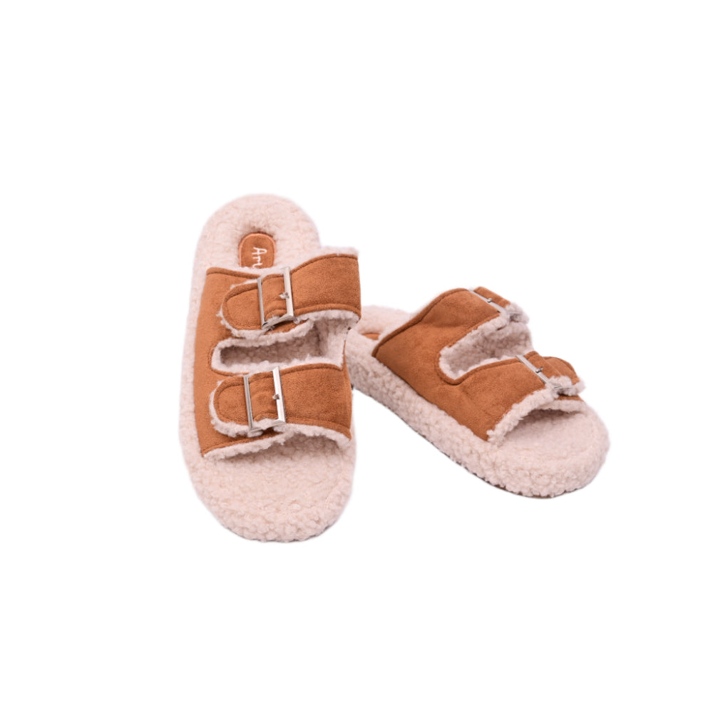 UNISEX CARPET SLIPPER IR CAMEL 25-2 36-41