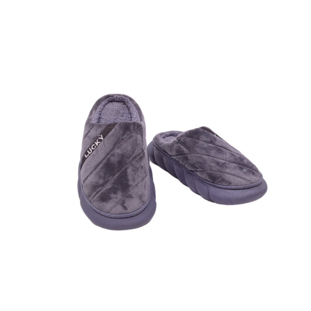 MENS CARPET SLIPPER GRAY LU 40-45