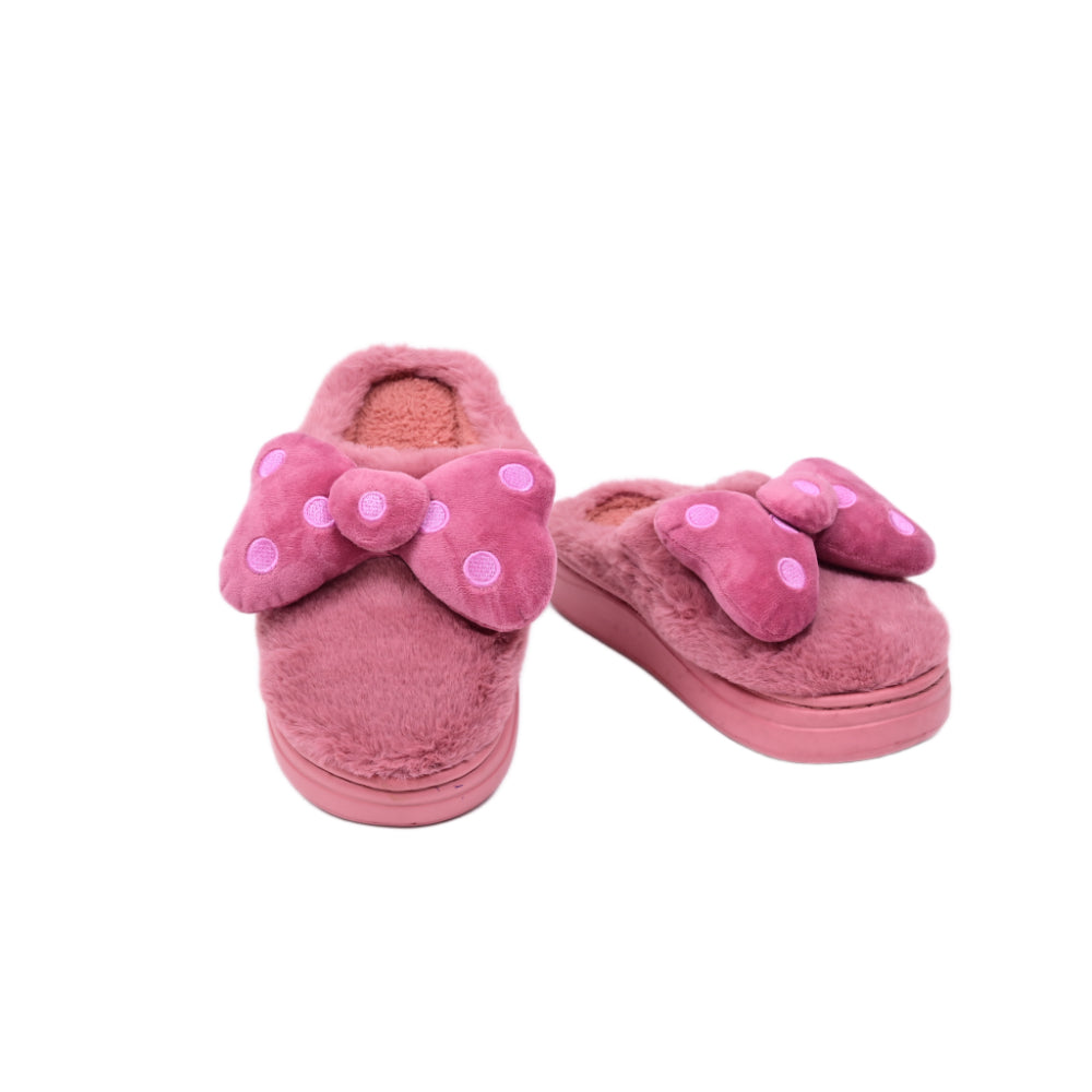 LADIES CARPET SLIPPER PINK B-6930 36-41