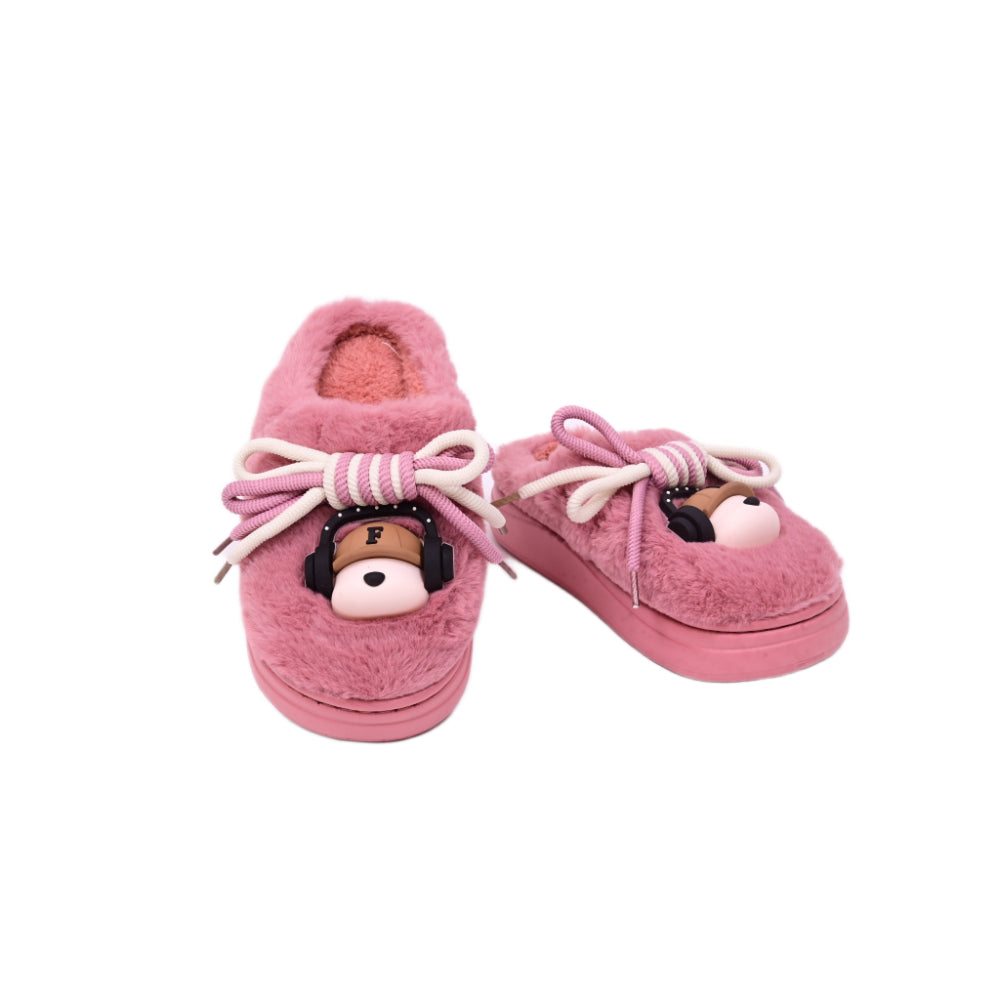LADIES CARPET SLIPPER PINK B-9720 36-41